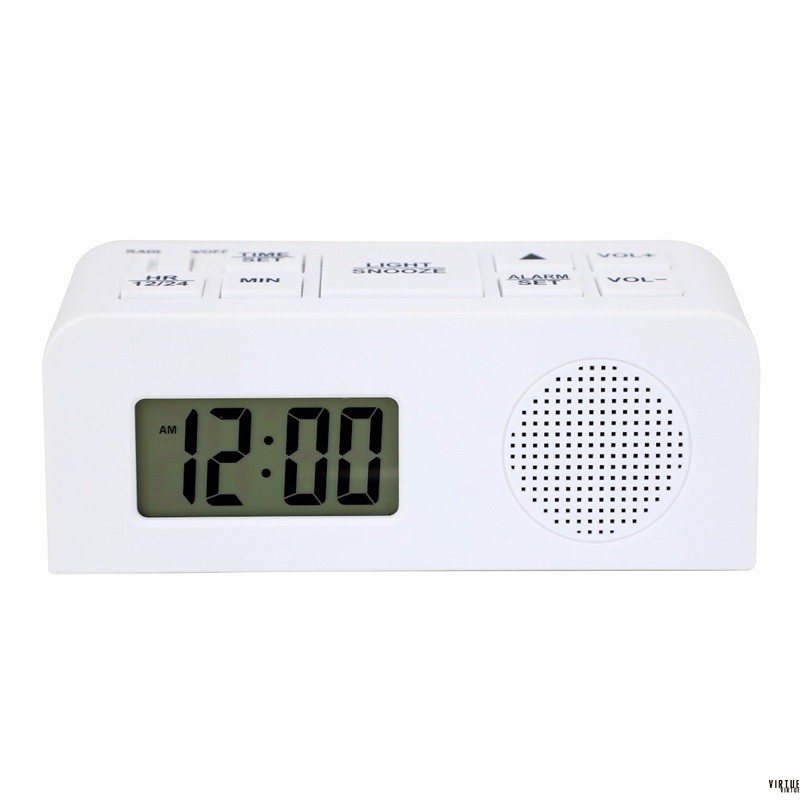 Multifunction Battery Operated Radio Alarm Clock