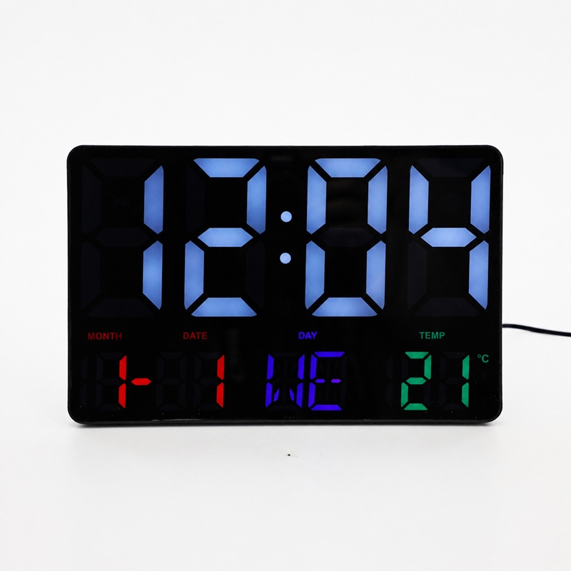 Sit And Wall Mount LED Digital Alarm Clock