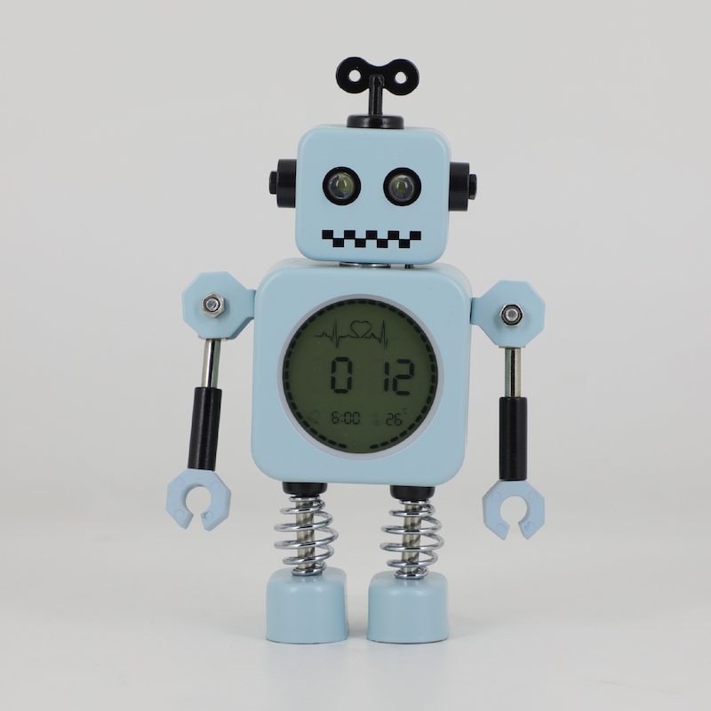 robot alarm clock for kids