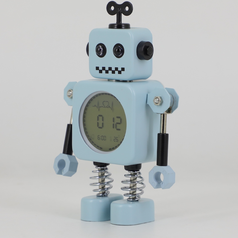 robot alarm clock for kids